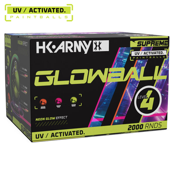 HK Army UV-Activated Glowball™ Paintballs - 2000RDS