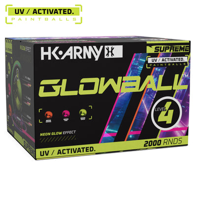 HK Army UV-Activated Glowball™ Paintballs - 2000RDS