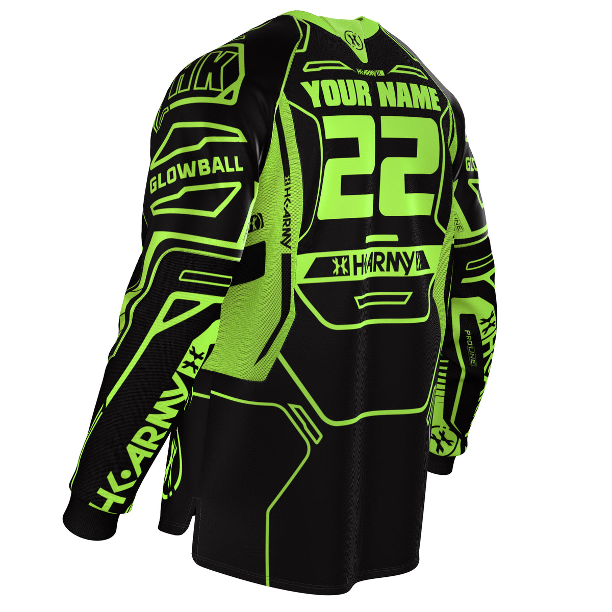 Electron - Neon Green - Glowball™ Proline Jersey