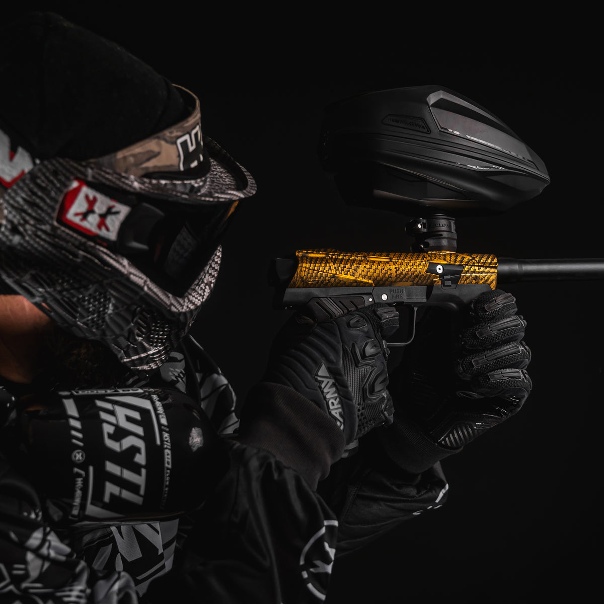 HK EMEK Marker Package "Machine Gold" with Sonic Loader and HSTL® 68ci/4500 Tank