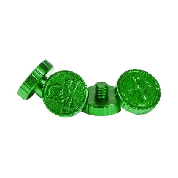 Machined Goggle Screw Set "Icon" Green