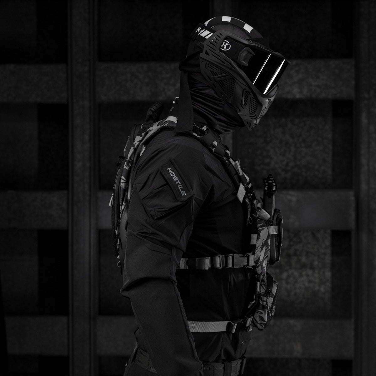 all blacks gear Hostile Airsoft