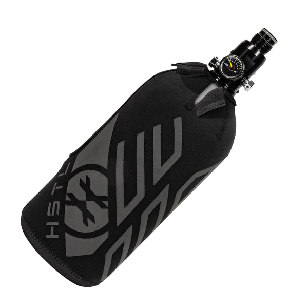 Gunmetal 48ci/3000psi Aluminum HPA Tank w/ Neoprene Padded Cover