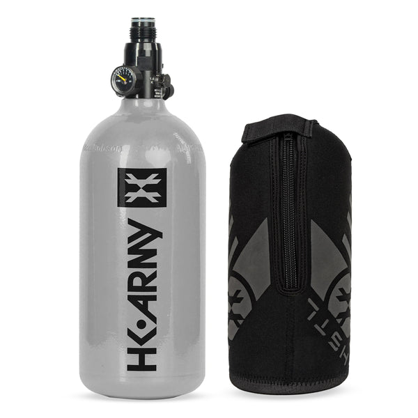 Gunmetal 48ci/3000psi Aluminum HPA Tank w/ Neoprene Padded Cover