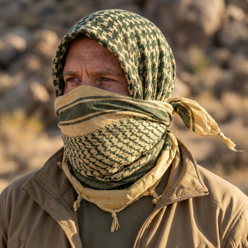 BSX - Shemagh - Tan/Olive
