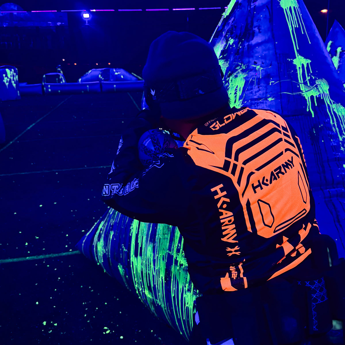 Glowball™ Team Vest - UV Orange Tank Top Jersey