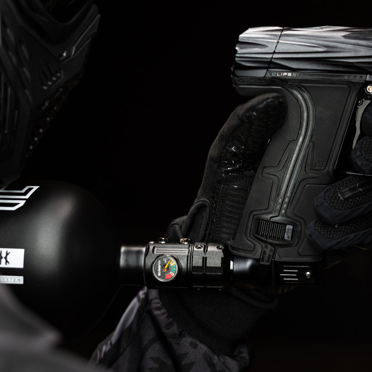 Turbine Pro Regulator - Long Body - Adjustable & Rotational - Black