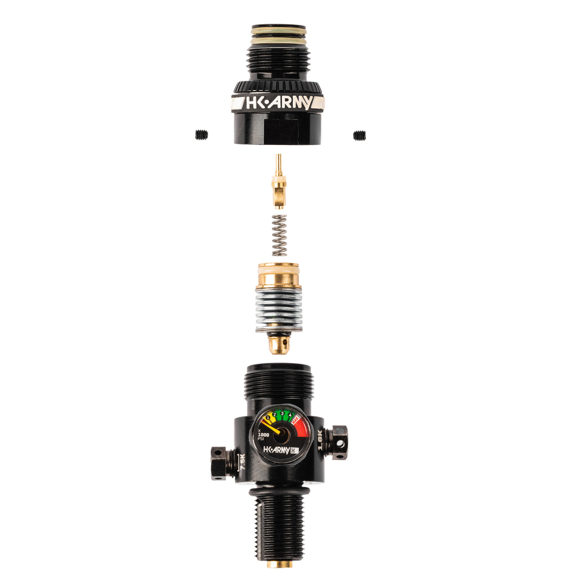 Régulateur de réservoir HPA - Entrée 4500 psi - Sortie 1200 psi Régulateur de réservoir HPA - Entrée 4500 psi - Sortie 1200 psi