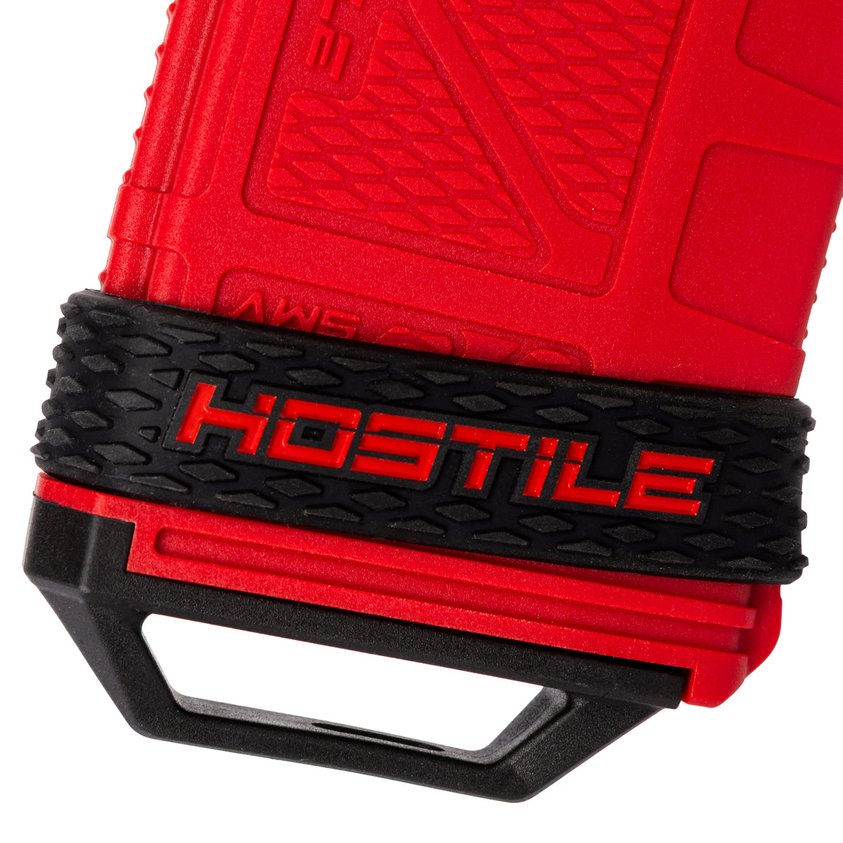 Hostile AWS -  High Speed Mid Cap - 250 Mag - Red