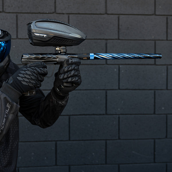 LAZR Elite Orbit Barrel Kit - 15" Dust Blue/Black - Colored Inserts - Cocker Threads