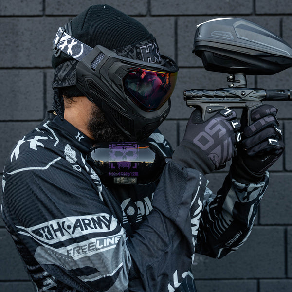 36ci / 4500psi Extra Lite Carbon Fiber Tank - Standard Reg - Doom Black/Purple