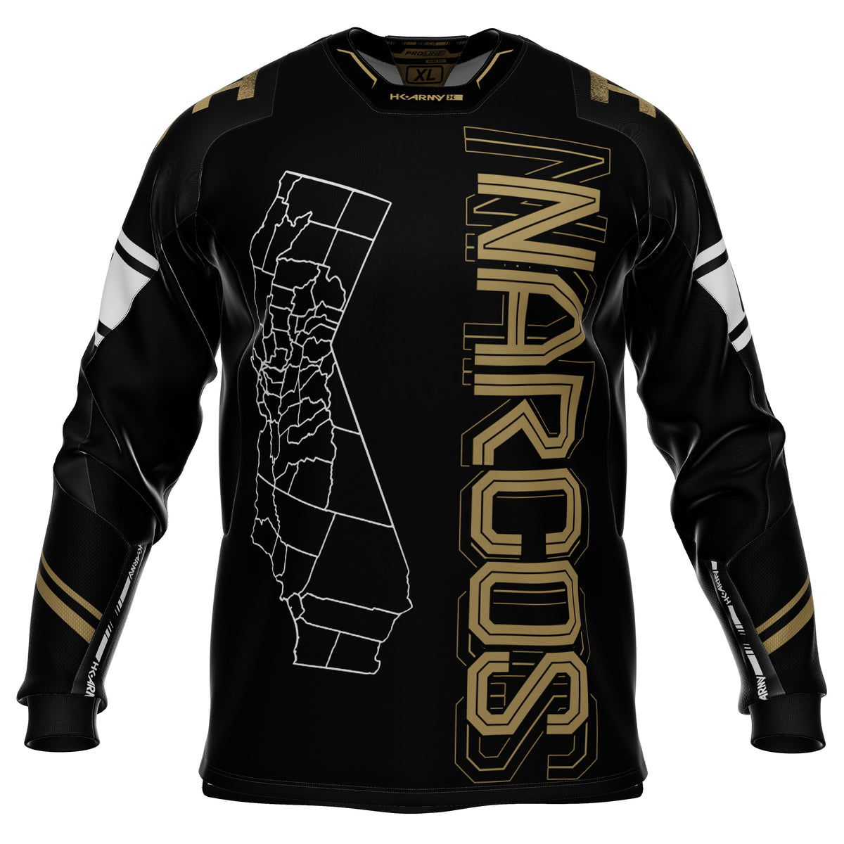2026 Narcos WCPPL Proline Jersey (Black/Gold)