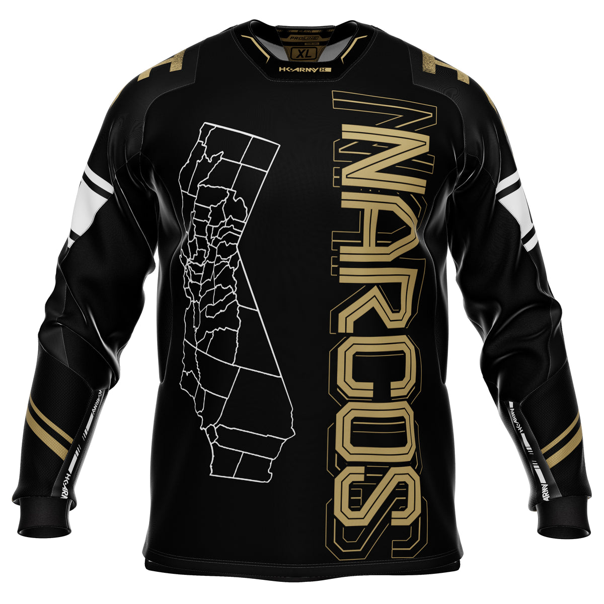 2026 Narcos WCPPL Proline Jersey (Black/Gold)