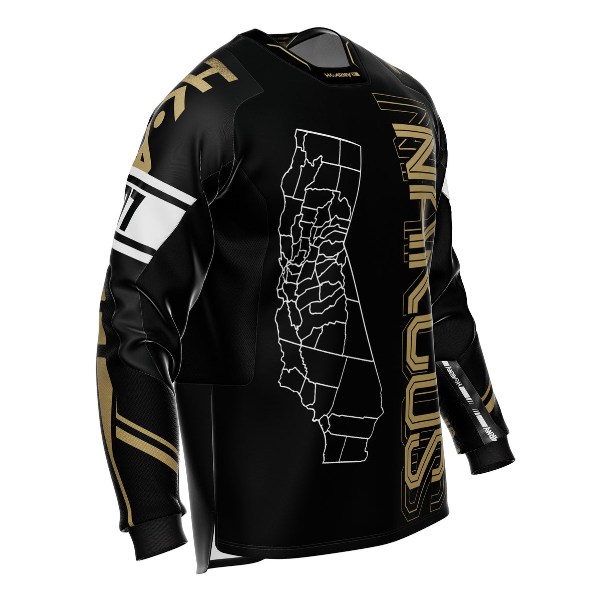 2026 Narcos WCPPL Proline Jersey (Black/Gold)