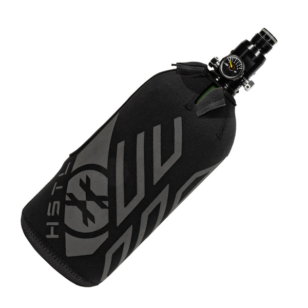 Olive 48ci/3000psi Aluminum HPA Tank w/ Neoprene Padded Cover