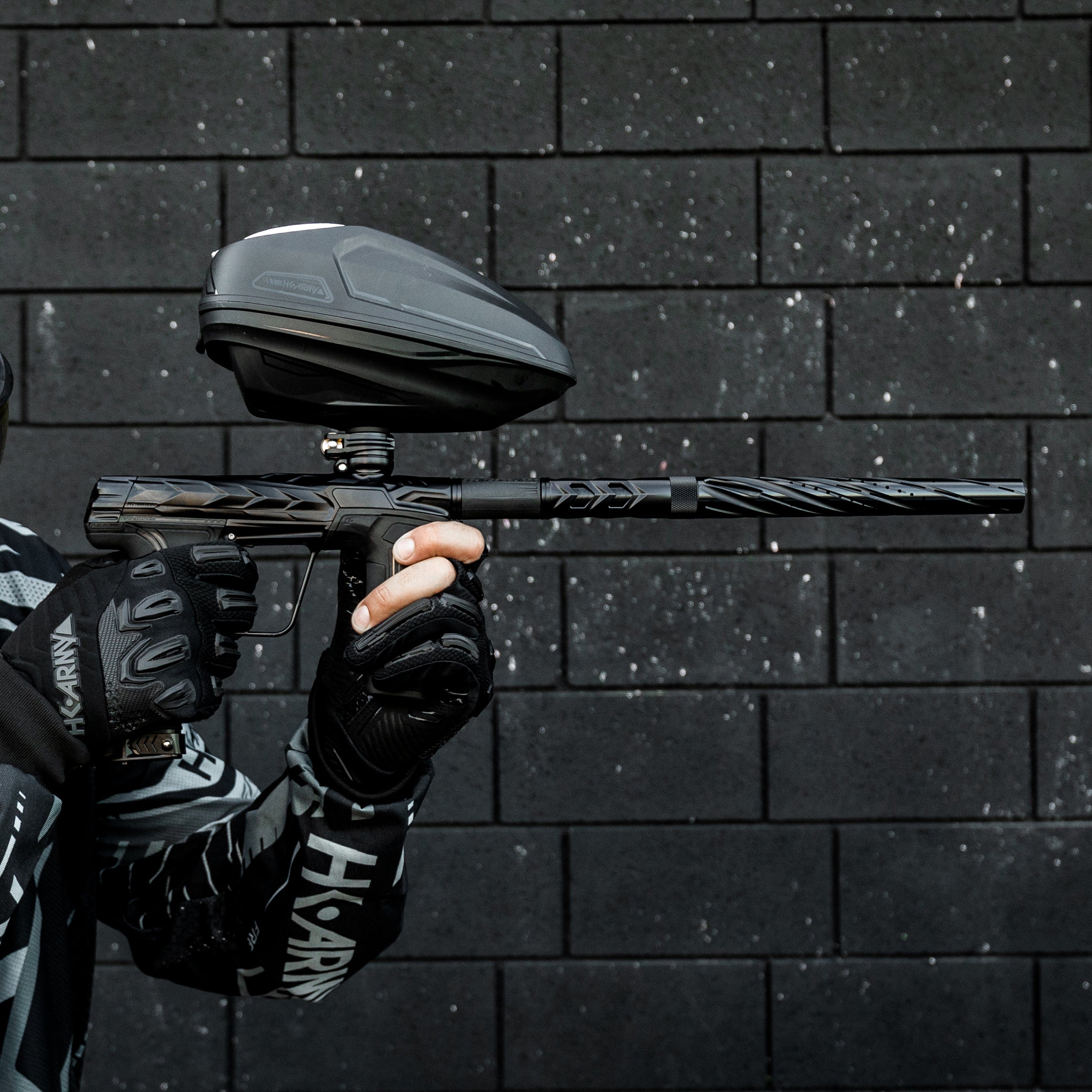 S63 PWR Elite Orbit Barrel Tip - Dust Black/Black | HK Army