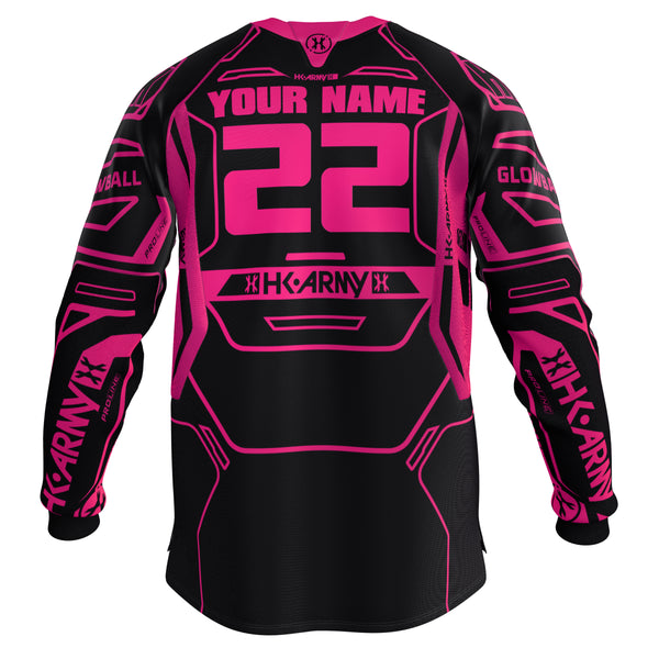 Personalized Electron - Neon Pink - Glowball™ Proline Jersey