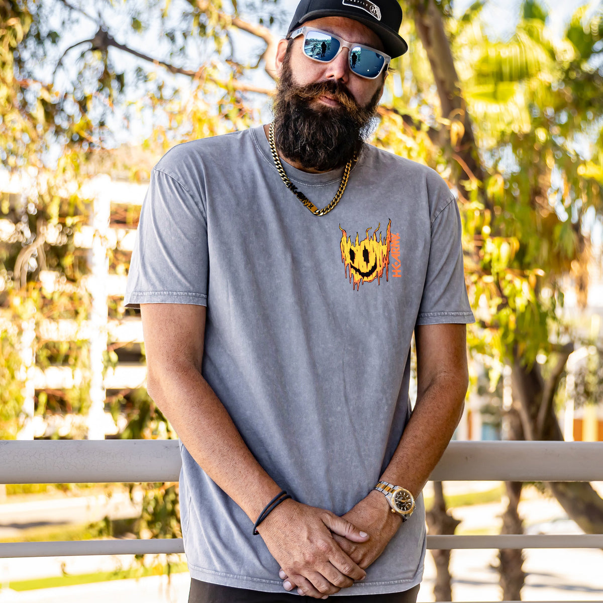 Premium Tee Acid - Ash Stone