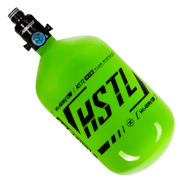 HSTL® - Carbon Fiber Tank - PRO Reg - 68ci / 4500psi - Neon Green/Black