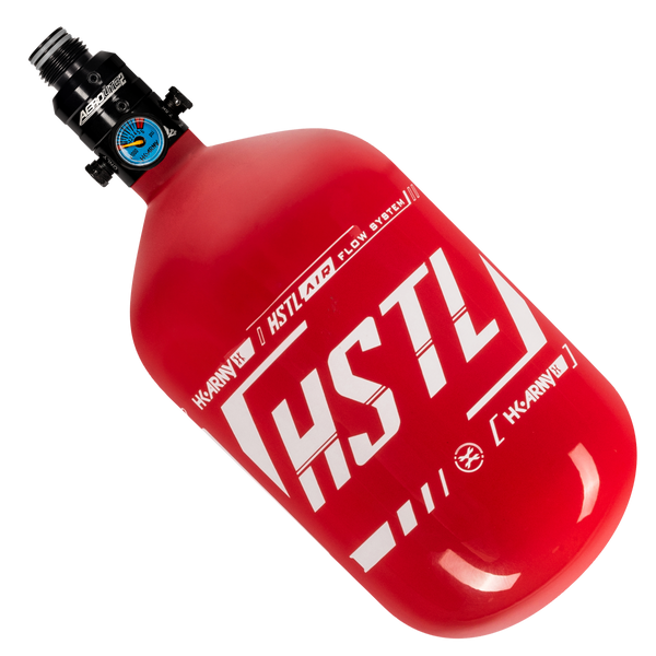 HSTL® - Carbon Fiber Tank - PRO Reg - 68ci / 4500psi - Red/White