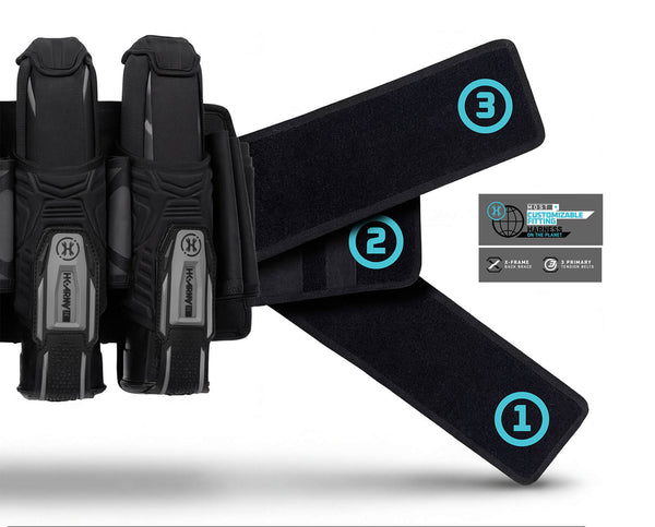 Eject-X Harness 5+4 - Grey