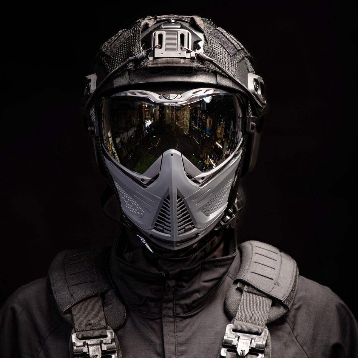 Unite Goggle Mk II - Nomad (Grey/Black) - Silver Lens