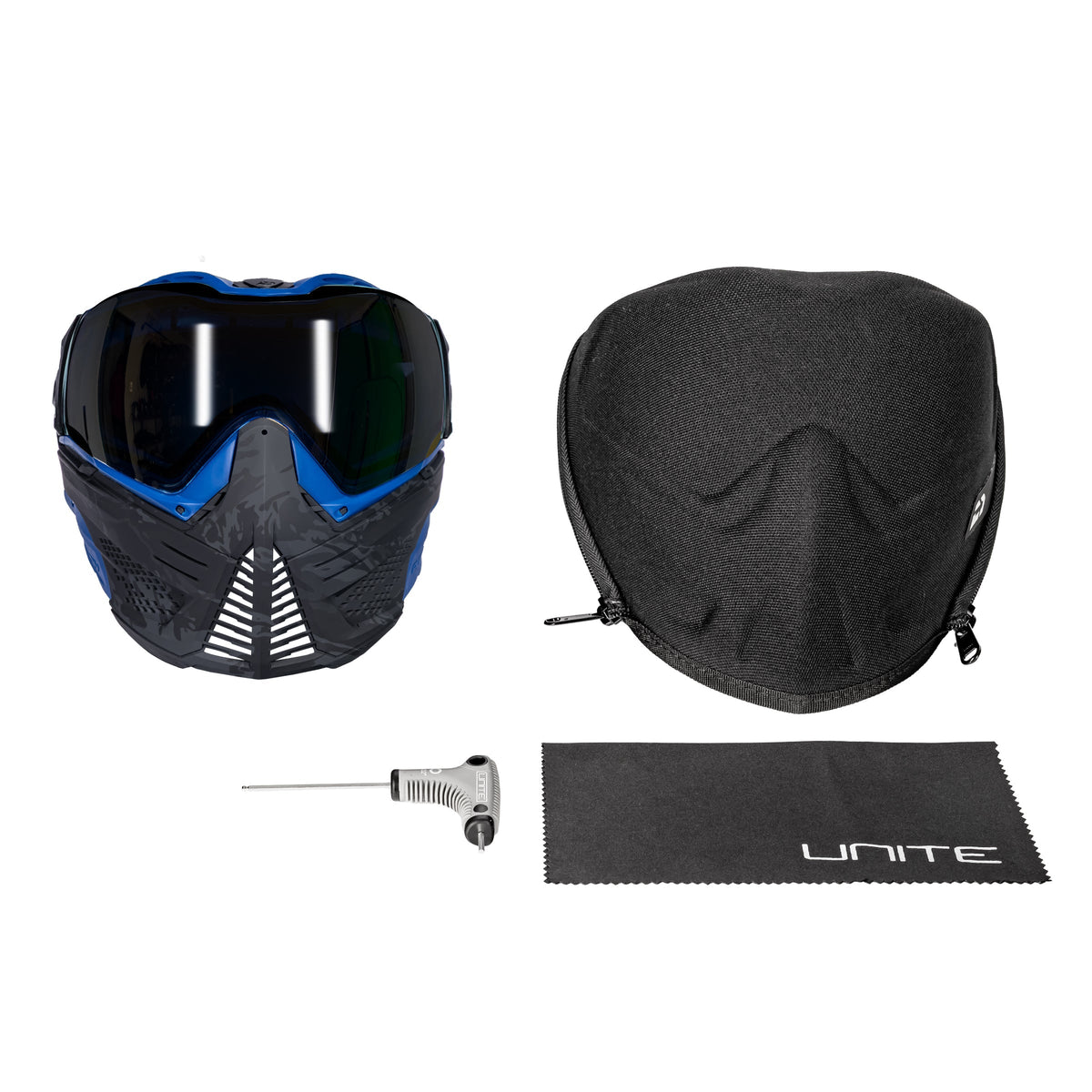 Unite - Camo Black/ Blue - Smoke Lens + Extension