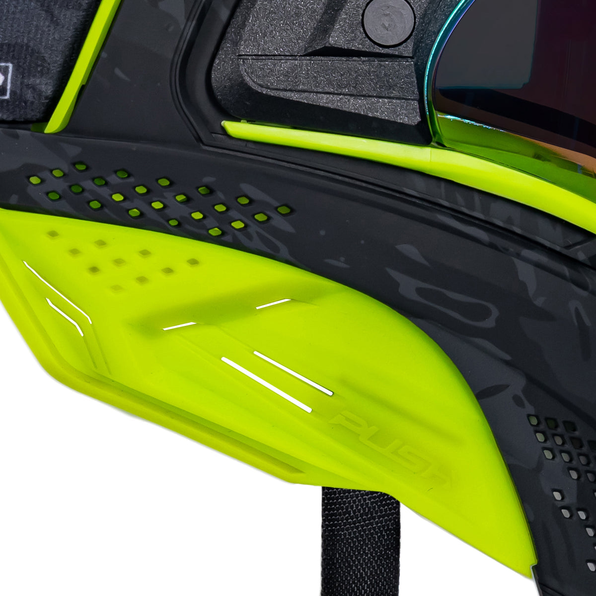 Unite - Camo Black/ Lime - Chrome Green Lens + Extension