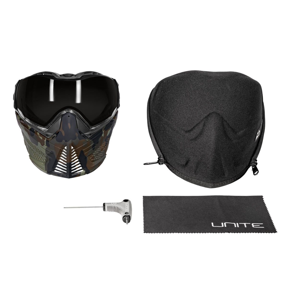Unite - Flecktarn Camo/ Black - Smoke Lens