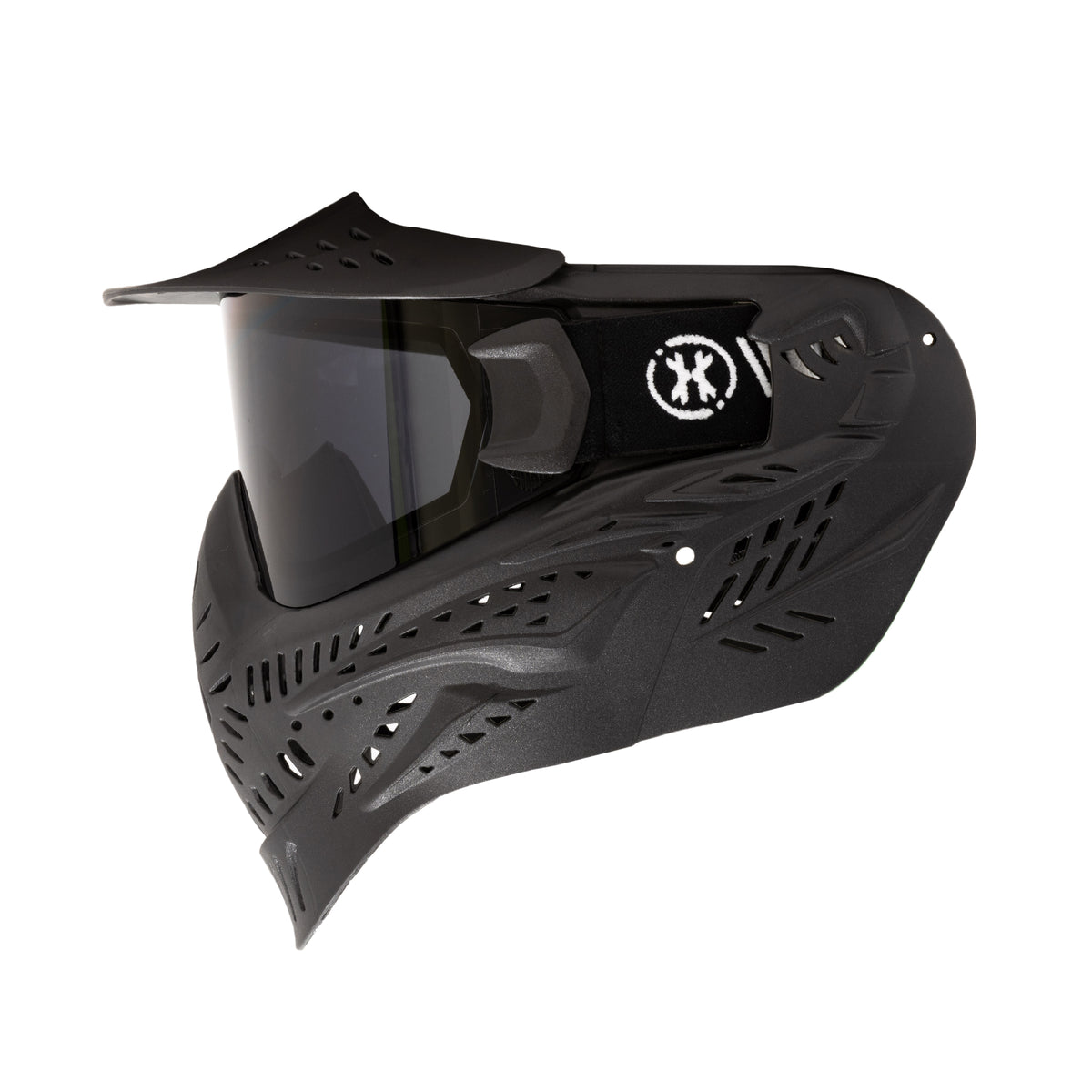 HSTL Paintball Goggle - Black with Smoke Lens
