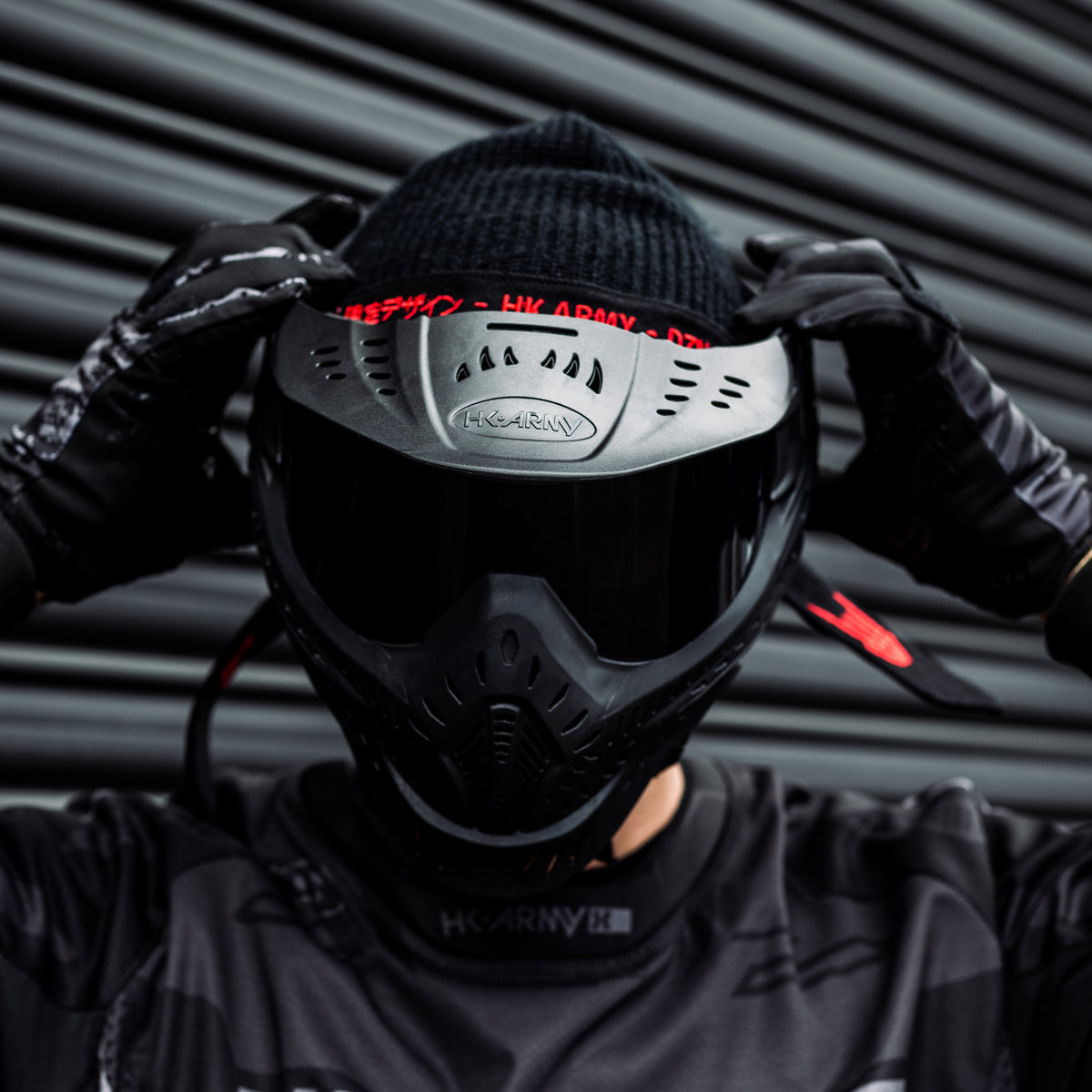 Maschera Paintball Termica HK Army HSTL Nero - Lenti Fumo, Anti-appannamento Per Adulti