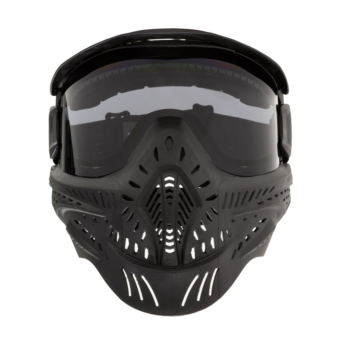 smoked goggles HSTL Paintball Goggle - Black with Smoke Lens