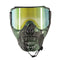 HSTL® Skull Goggle Snake Green w/ Gold Lens