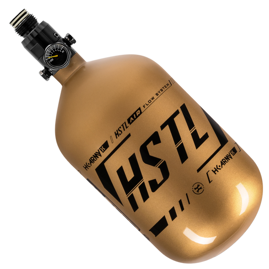 HSTL® - Carbon Fiber Tank - Standard Reg - 68ci / 4500psi - Gold/Black