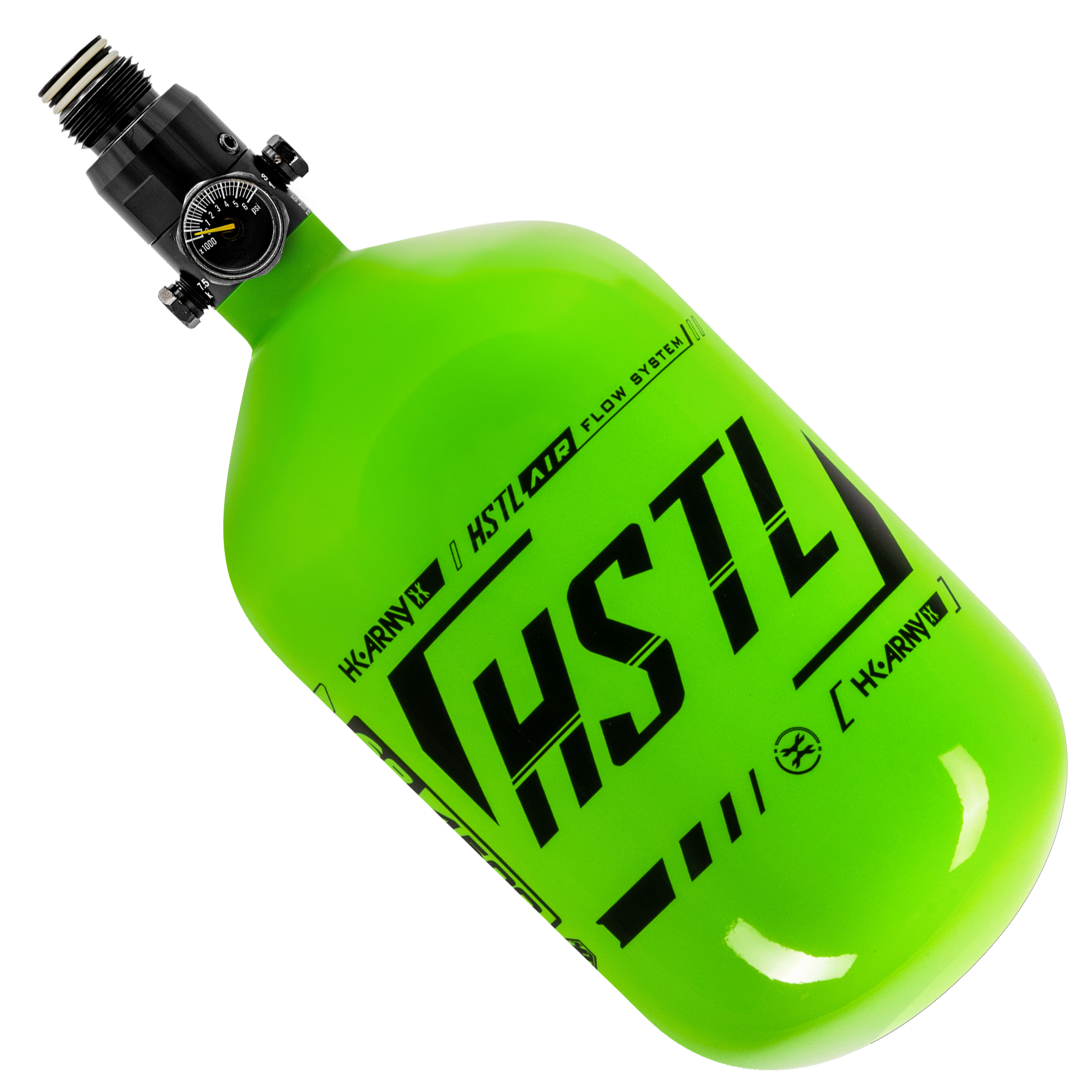 HSTL® - Carbon Fiber Tank - Standard Reg - 68ci / 4500psi - Neon