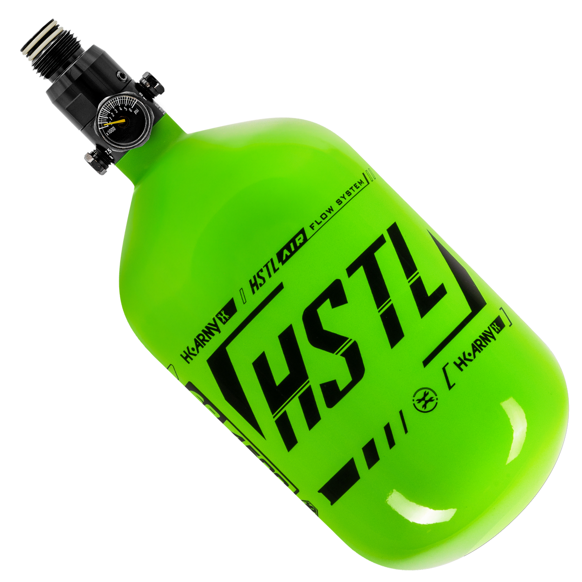 HSTL® - Carbon Fiber Tank - Standard Reg - 68ci / 4500psi - Neon