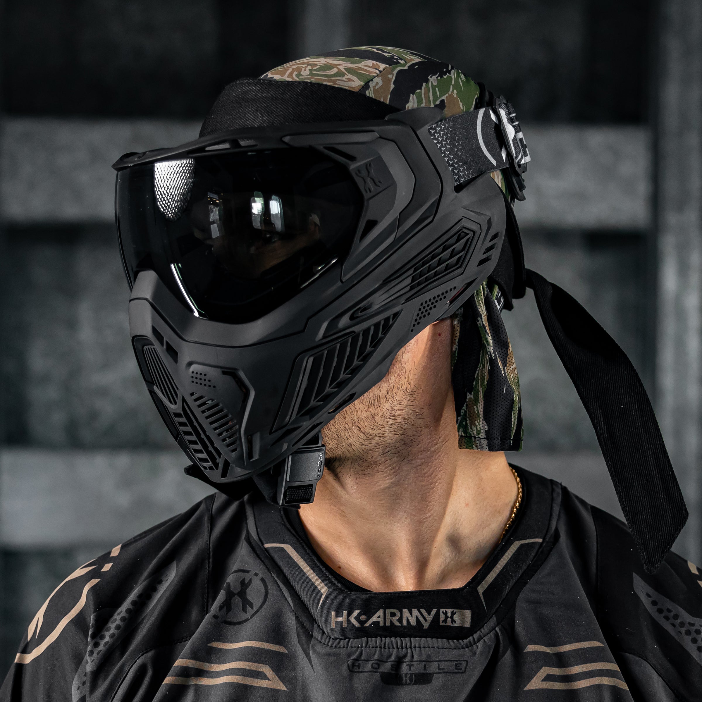 head tiger goggles HK Army Skull Wrap