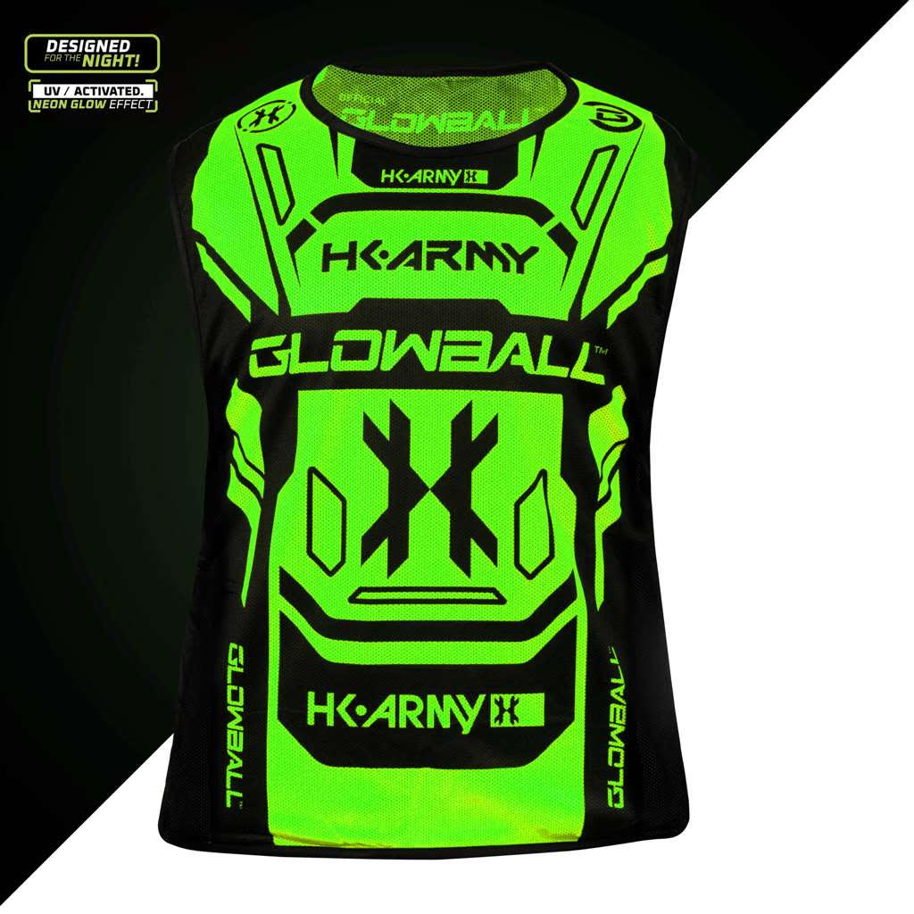 Glowball™ Team Vest - UV Green Tank Top Jersey
