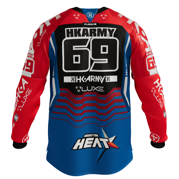 2024 Houston Heat Official NXL Proline Jersey - Away