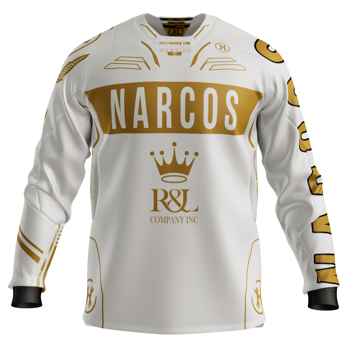2024 Narcos White World Cup Proline Jersey | HK Army