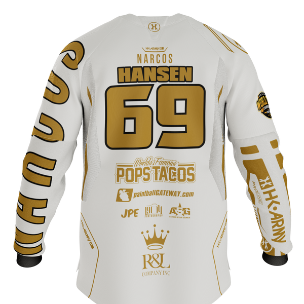 2024 Narcos White World Cup Proline Jersey