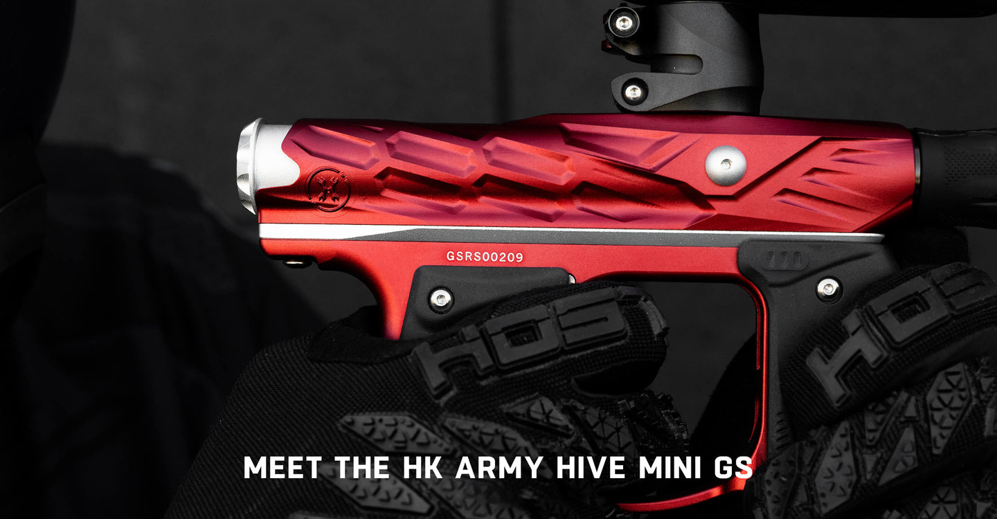 HK Hive Mini GS w/ LAZR Barrel - Red/Silver