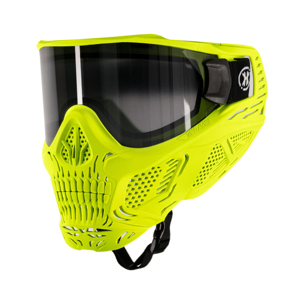 HSTL® Glowball™ Skull Goggle Neon Yellow w/ Smoke Lens