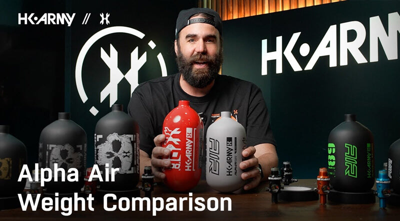 Mr. H Weighs Alpha Air Tanks HK Army