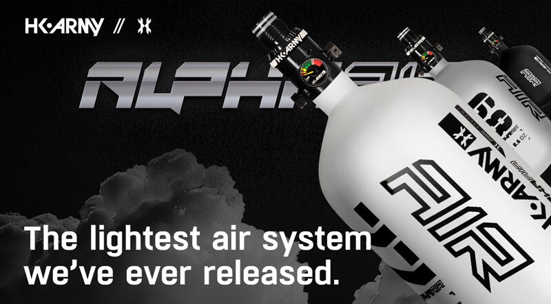 HK Army Lightest Paintball Tank Ever Alpha Air