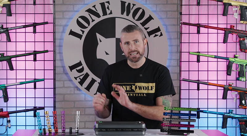 Tony from Lone Wolf Paintball reviews the HK Army HEX PWR Barrel System