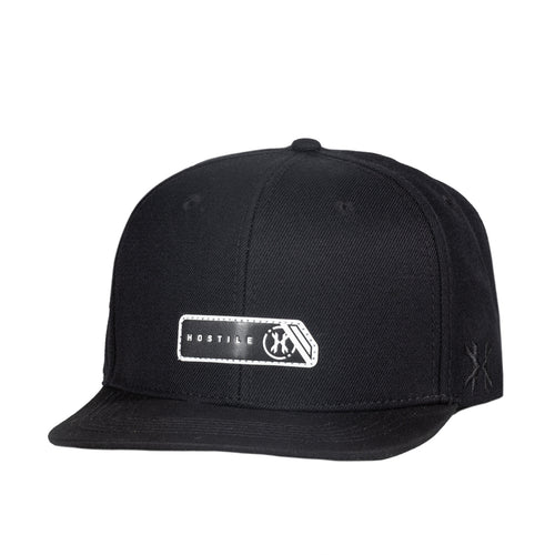 Edge Snapback Hat - Black