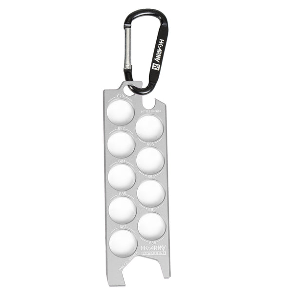Paintball Sizer Guide - Silver