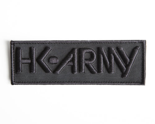 HK Army Black-Black Patch