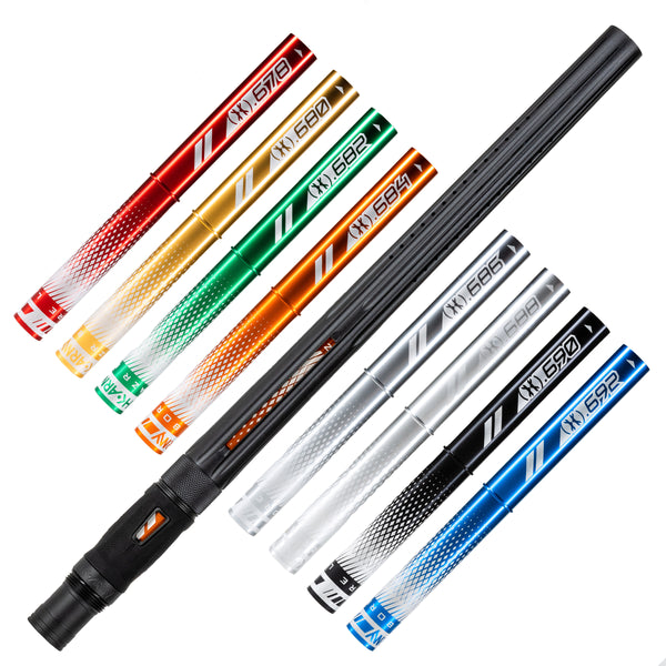 LAZR Elite Nova Barrel Kit - 15" Dust Black - Colored Inserts - Cocker Threads